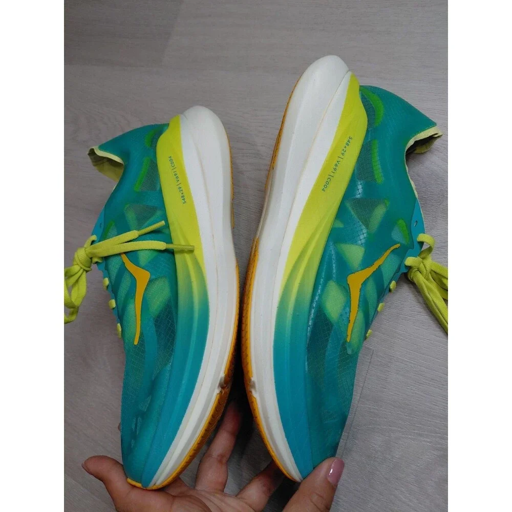 Hoka One One Rocket X 2 Unisex Women Size 10.5 Men 9.5 Ceramic Evening Primrose